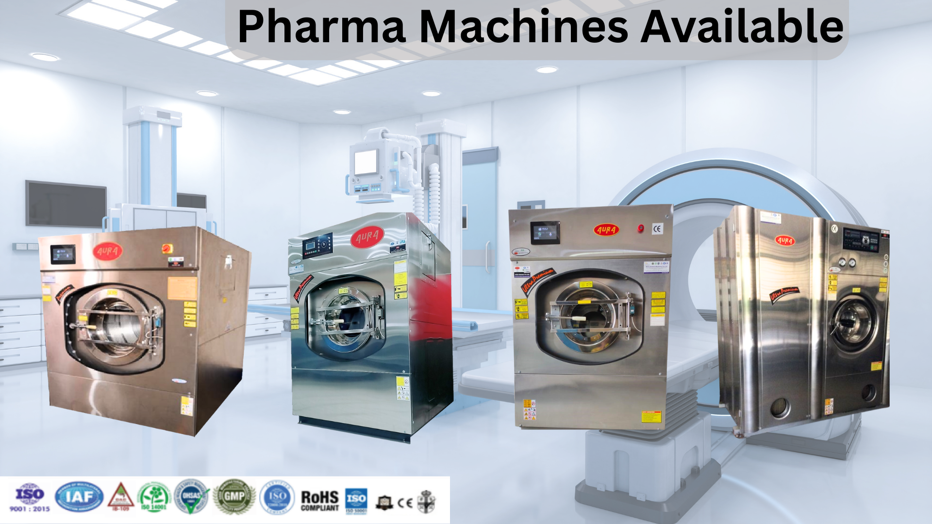 Pharma Laundry Machines Available